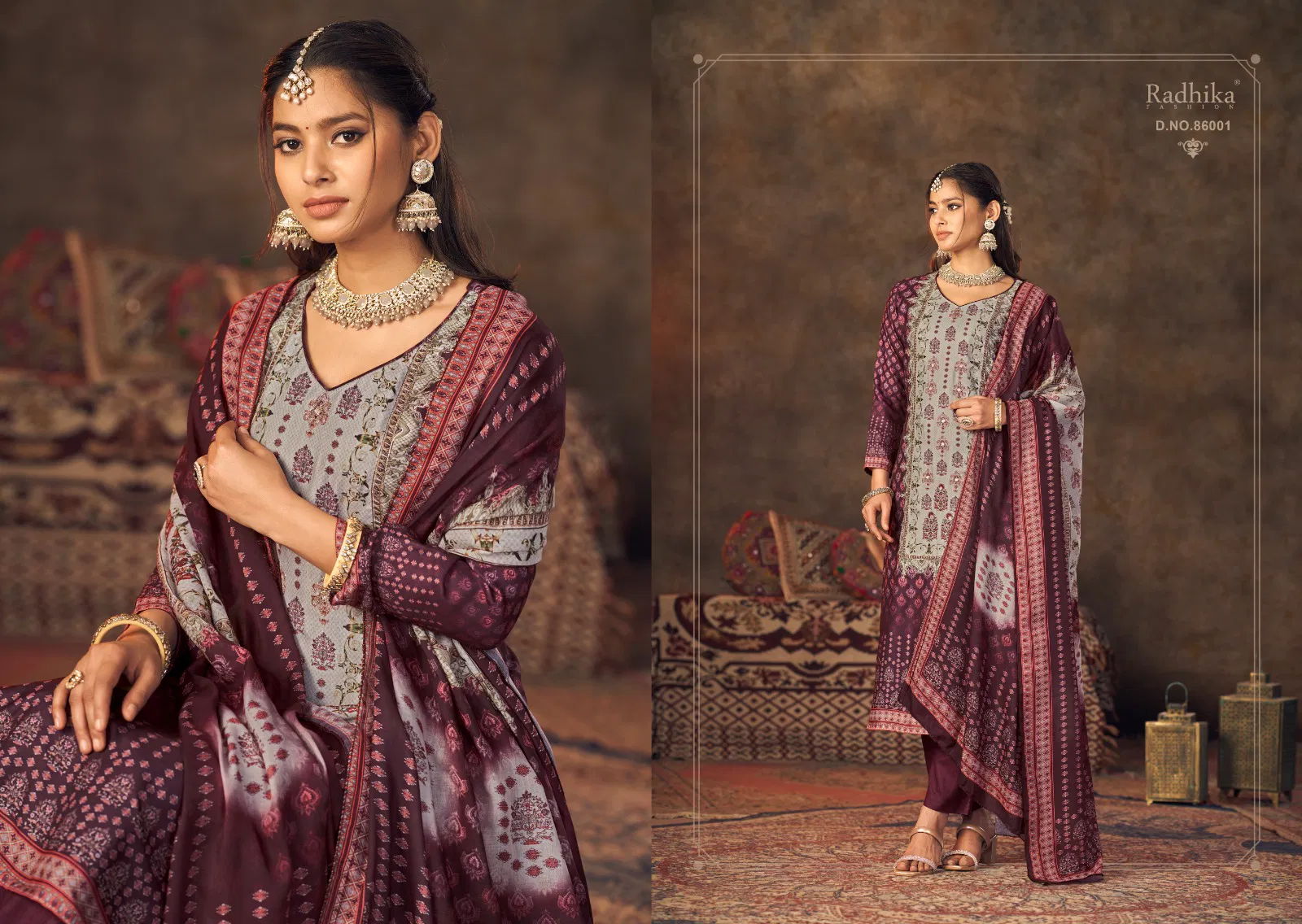 Nagma By Azara Radhika Rayon Digital Printed Dress Material Wholesalers In Delhi